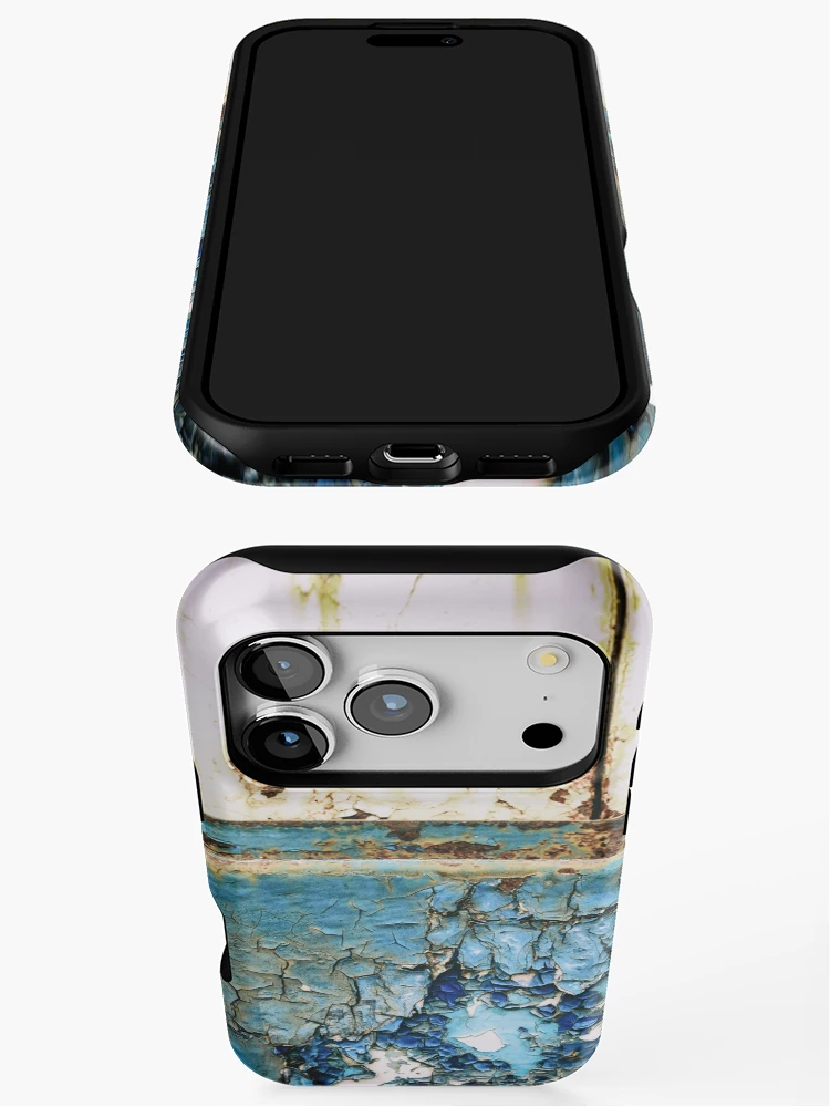 Thumbnail 3 of 4, iPhone Case, Machine Rust Triptych designed and sold by NeonAbstracts.