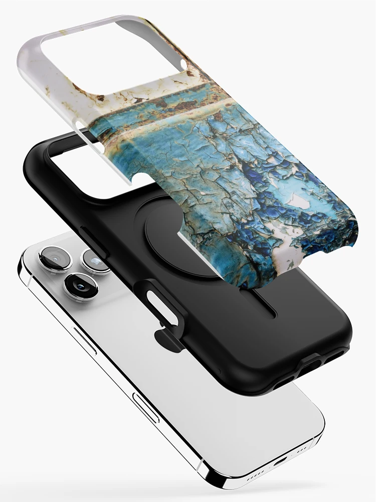 Thumbnail 2 of 4, iPhone Case, Machine Rust Triptych designed and sold by NeonAbstracts.