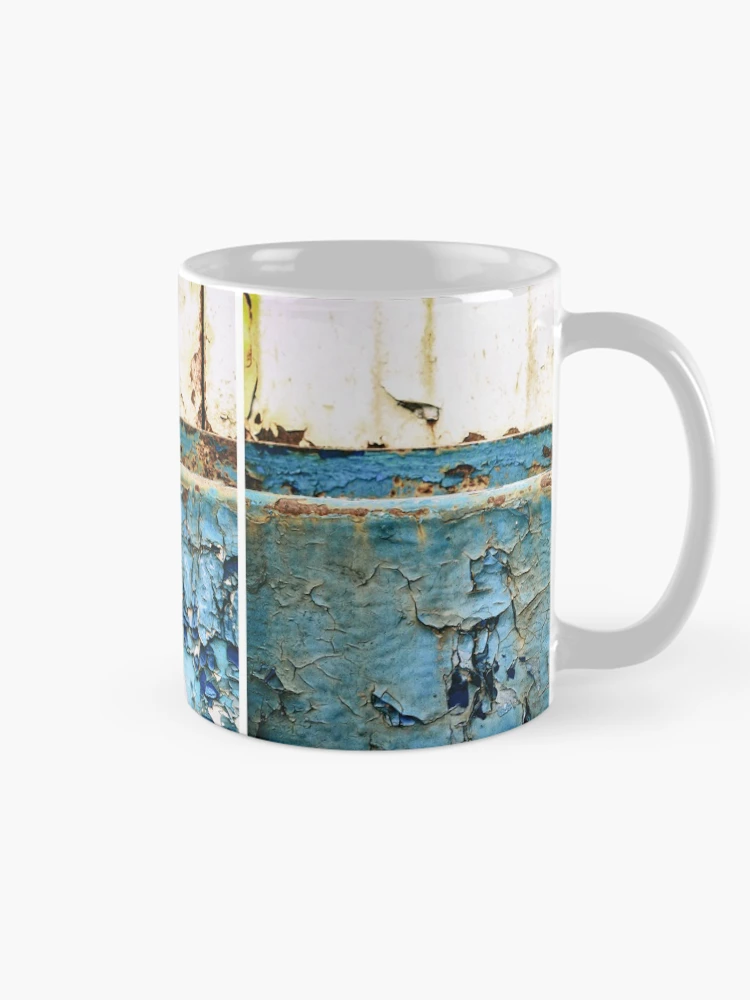 Thumbnail 3 of 6, Coffee Mug, Machine Rust Triptych designed and sold by NeonAbstracts.