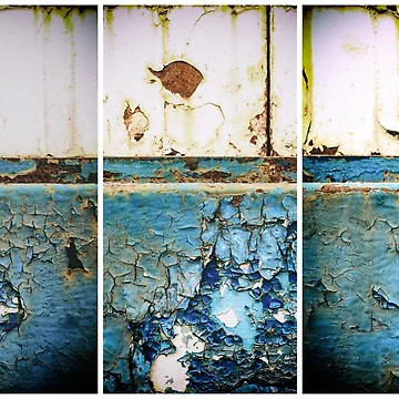 Artwork thumbnail, Machine Rust Triptych by NeonAbstracts
