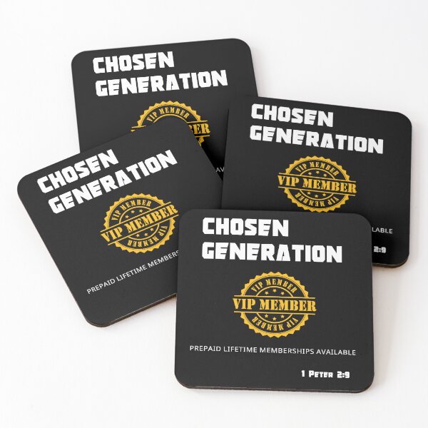 Item preview, VIP Chosen Generation - Prepaid Lifetime Membership Funny Christian designed and sold by Ceramic Scripture.