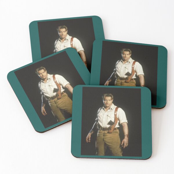 Item preview, Brendan Fraser Throw Pillow   designed and sold by CanvasAndCre.