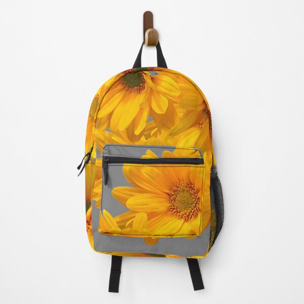 Item preview, SUNNY YELLOW SUNFLOWER BOUQUET GREY ART designed and sold by sharlesart.