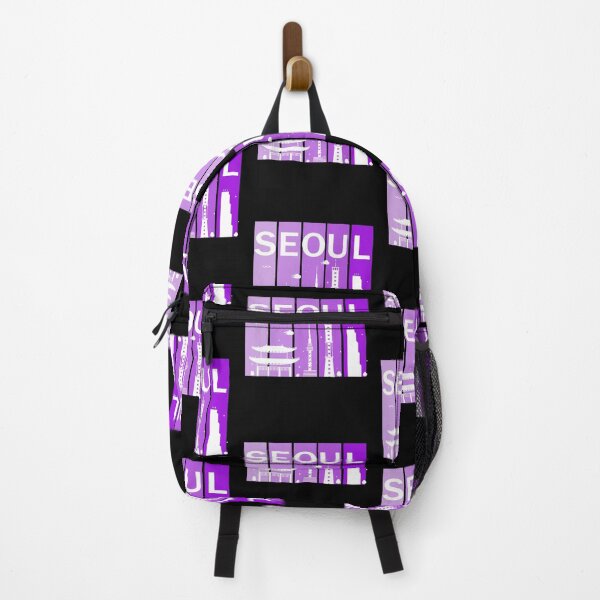 Item preview, Purple Gradient Pretty Rainbow Seoul Tower in South Korea's capital designed and sold by Noodle Doodle.