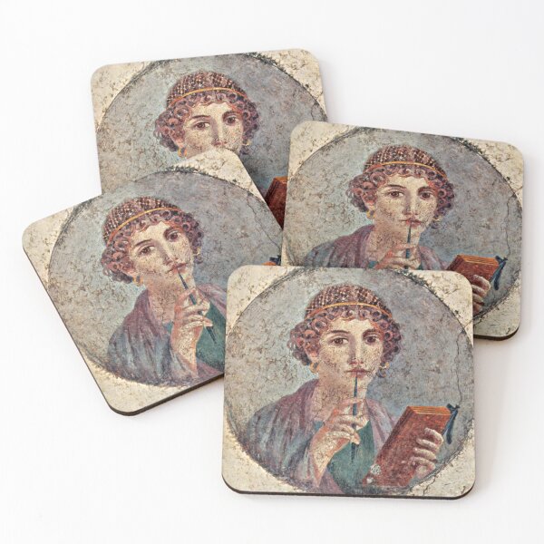 Item preview, Sappho, Ancient Greek Poet designed and sold by ScienceSource.