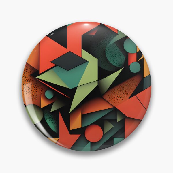Item preview, geometric shapes- abstract art designed and sold by R.L cases and stickers.