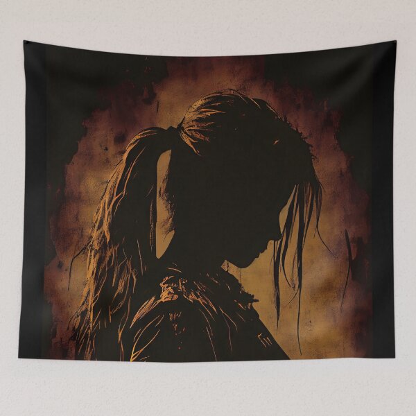 Item preview, Grunge Woman in "Low Key" Style designed and sold by Piotrek0001.