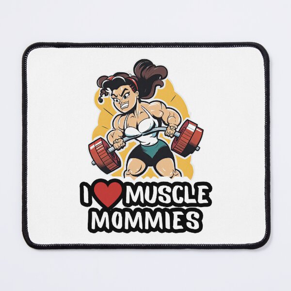 Item preview, I Love Muscle Mommies, I Heart Muscle Mommies designed and sold by NateFellhauer.