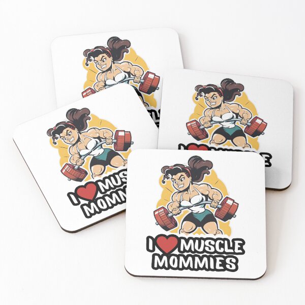 Item preview, I Love Muscle Mommies, I Heart Muscle Mommies designed and sold by NateFellhauer.