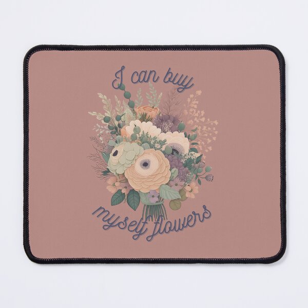 Item preview, I Can Buy Myself Flowers Colorful Romantic Bouquet  designed and sold by BotanicalWoe.