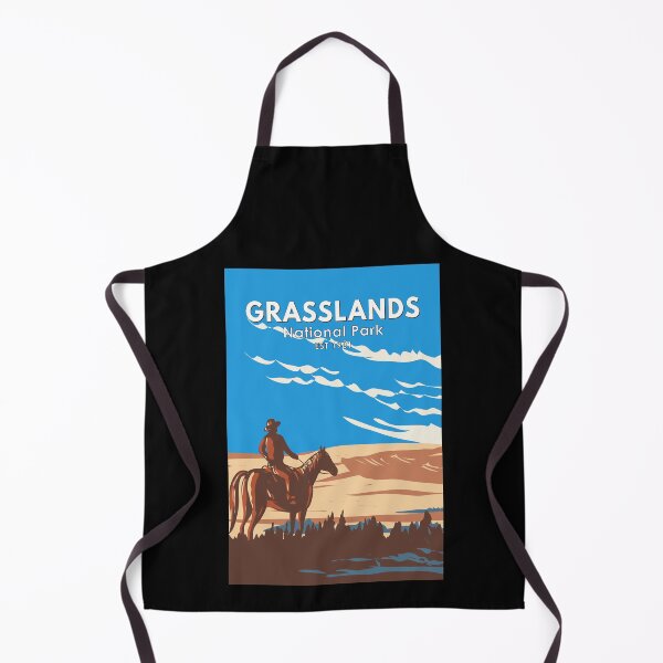 Item preview, Grasslands National Park Canada Travel Art Vintage designed and sold by KrisSidDesigns.