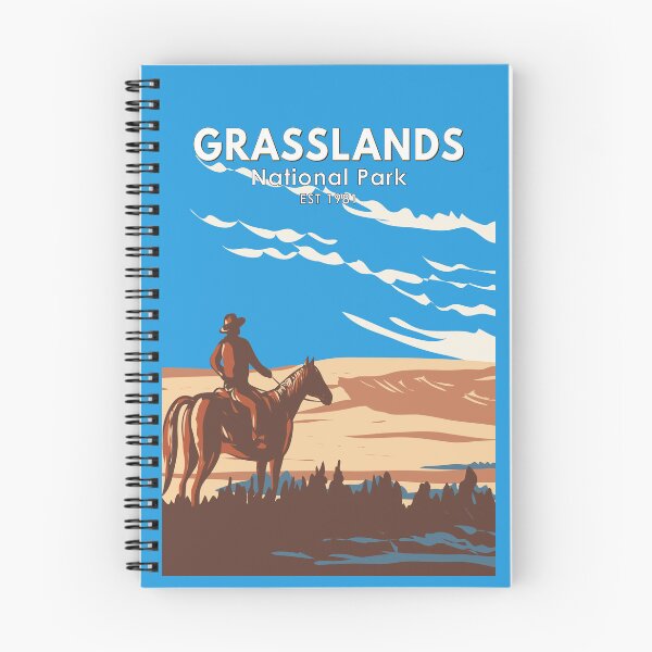 Item preview, Grasslands National Park Canada Travel Art Vintage designed and sold by KrisSidDesigns.