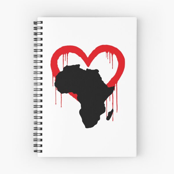 Item preview, Heart Bleeds for Africa; designed and sold by StickerApe.