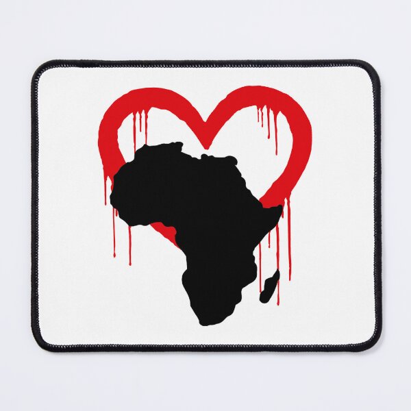 Item preview, Heart Bleeds for Africa; designed and sold by StickerApe.