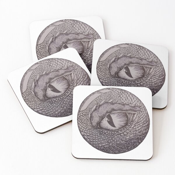 Item preview, Dragons Gaze on white designed and sold by ElleFitzpatrick.