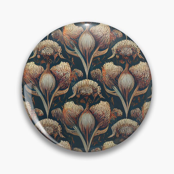 Item preview, vintage flowery thingy designed and sold by PrintPhrases.
