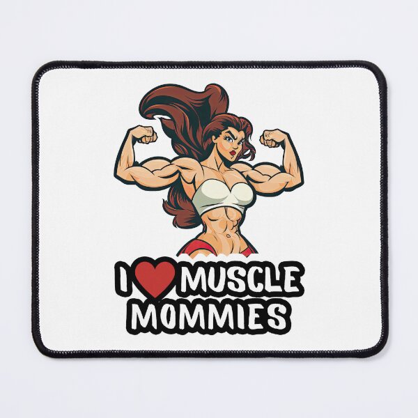 Item preview, I Love Muscle Mommies, I Heart Muscle Mommies designed and sold by NateFellhauer.