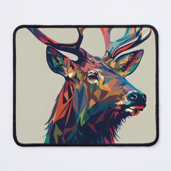 Item preview, colorful moose designed and sold by R.L cases and stickers.
