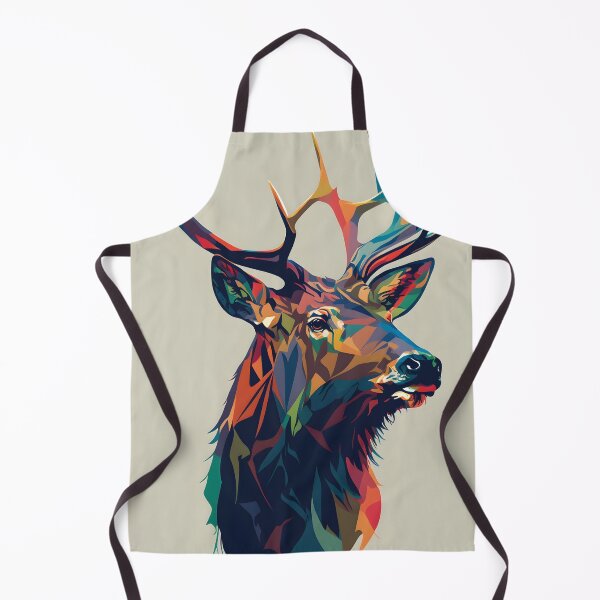Item preview, colorful moose designed and sold by R.L cases and stickers.