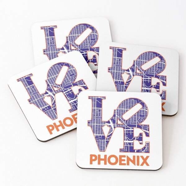 Item preview, Love Phoenix City Map Phoenix 602 designed and sold by pixeljamz.