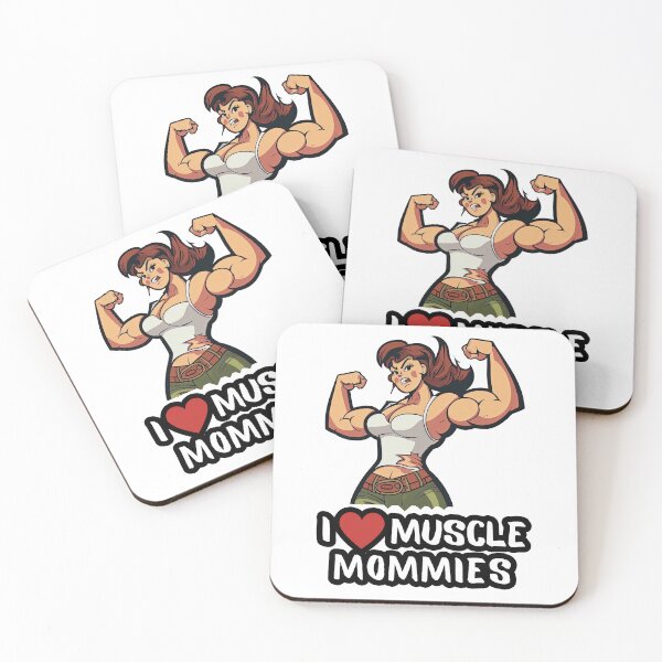 Item preview, I Love Muscle Mommies, I Heart Muscle Mommies designed and sold by NateFellhauer.