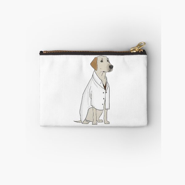 Item preview, Science lab! Labrador Retriever in a lab coat designed and sold by saskdigitalart.