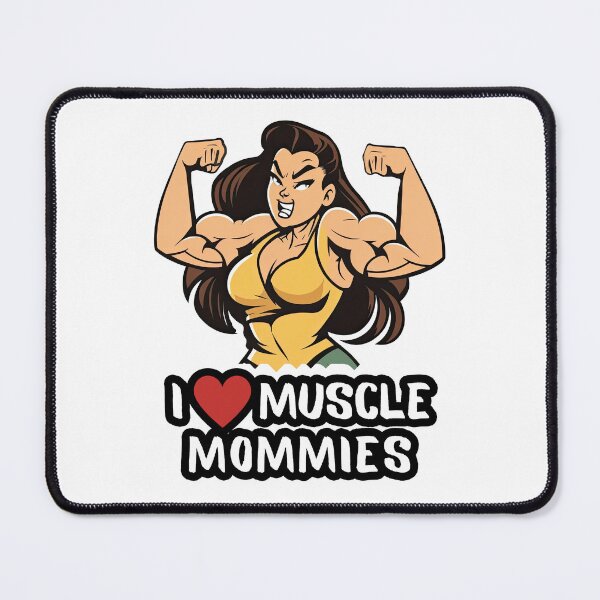 Item preview, I Love Muscle Mommies, I Heart Muscle Mommies designed and sold by NateFellhauer.