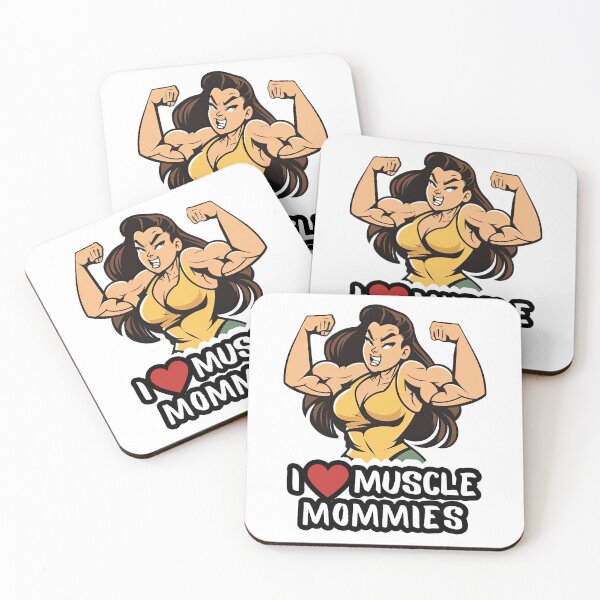 Item preview, I Love Muscle Mommies, I Heart Muscle Mommies designed and sold by NateFellhauer.