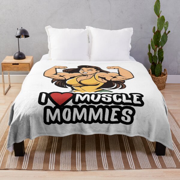 Item preview, I Love Muscle Mommies, I Heart Muscle Mommies designed and sold by NateFellhauer.