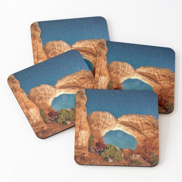 Item preview, Night Sky with Camel-Like Rock Formations. designed and sold by Rocky Mountain Artistry.