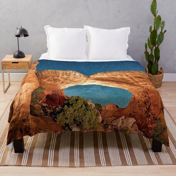 Item preview, Night Sky with Camel-Like Rock Formations. designed and sold by Rocky Mountain Artistry.