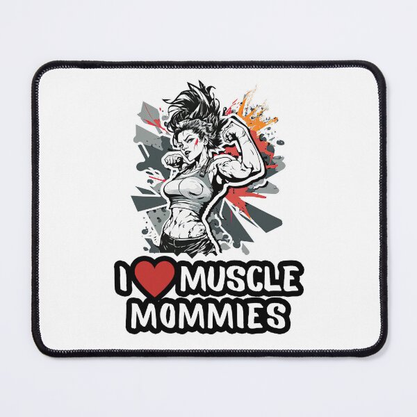 Item preview, I Love Muscle Mommies, I Heart Muscle Mommies designed and sold by NateFellhauer.