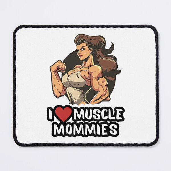 Item preview, I Love Muscle Mommies, I Heart Muscle Mommies designed and sold by NateFellhauer.