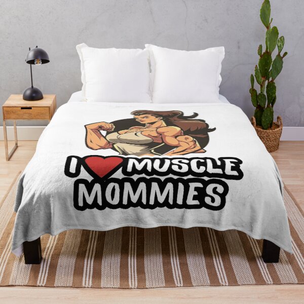 Item preview, I Love Muscle Mommies, I Heart Muscle Mommies designed and sold by NateFellhauer.