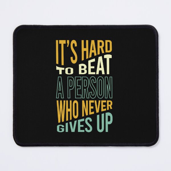 Item preview, Marathon It's Hard to Beat a Person Who Never Give Up designed and sold by whyitsme.