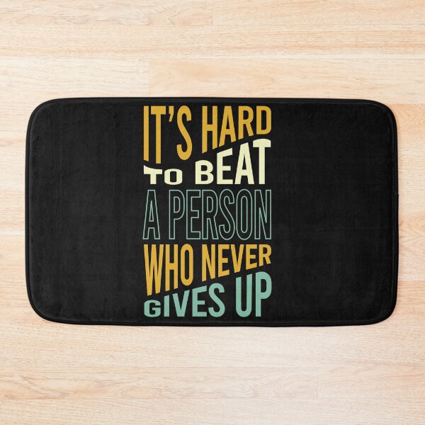 Item preview, Marathon It's Hard to Beat a Person Who Never Give Up designed and sold by whyitsme.