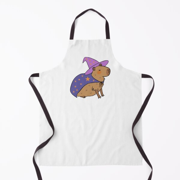 Item preview, Cute wizard capybara halloween capybara illustration designed and sold by Yarafantasyart.