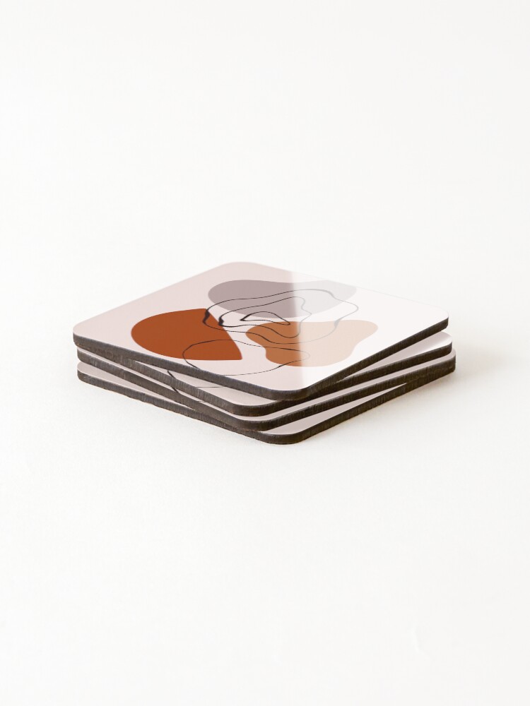 Thumbnail 4 of 5, Coasters (Set of 4), Abstract Pattern designed and sold by ArchiJoshi2001.