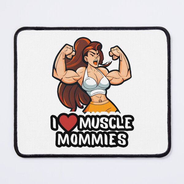 Item preview, I Love Muscle Mommies, I Heart Muscle Mommies designed and sold by NateFellhauer.