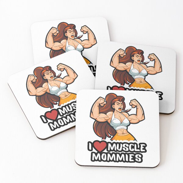 Item preview, I Love Muscle Mommies, I Heart Muscle Mommies designed and sold by NateFellhauer.