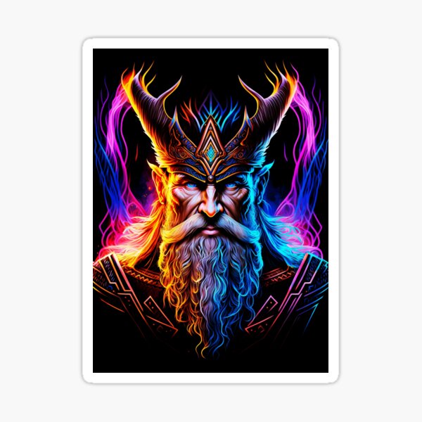 Becca's Whimsical Blog of Art. — Odin from God of War Ragnarok