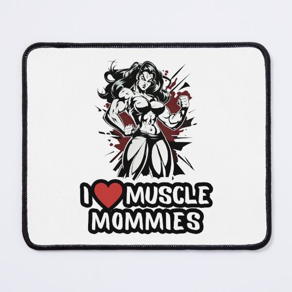 Item preview, I Love Muscle Mommies, I Heart Muscle Mommies designed and sold by NateFellhauer.