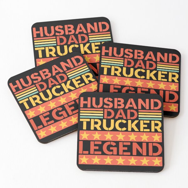 Artikelvorschau, Ehemann-Vater-Trucker-Legende entworfen und verkauft von PrintfulRachid.
