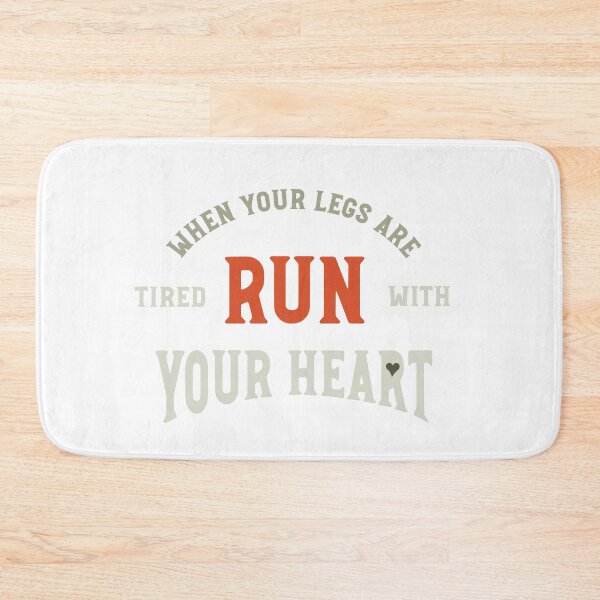 Item preview, Runner Saying Run With Your Heart designed and sold by whyitsme.