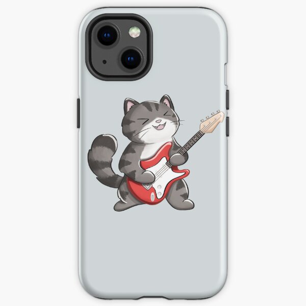Guitarist Cat iPhone Tough Case
