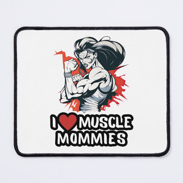 Item preview, I Love Muscle Mommies, I Heart Muscle Mommies designed and sold by NateFellhauer.