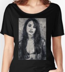 Aaliyah Geometric Art Print Women's Relaxed Fit T-Shirt