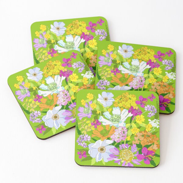 Item preview, Colourful spring flowers designed and sold by AmareteArt.