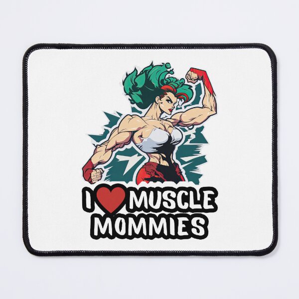 Item preview, I Love Muscle Mommies, I Heart Muscle Mommies designed and sold by NateFellhauer.
