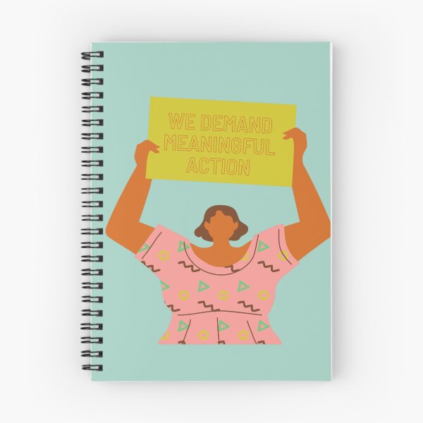 Item preview, Protest sign - we demand meaningful action  designed and sold by PeachesandPear.